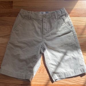 OLD NAVY BOYS KHAKI uniform SHORTS SIZE 8